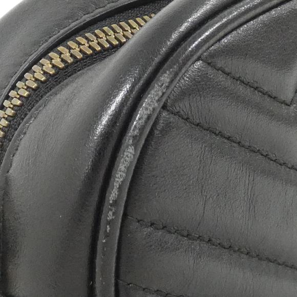 GUCCI Black GG Marmont Shoulder Bag - Picture 5 of 10